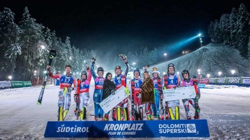 Kronplatz brings it home: the European Cup parallel slalom smiles at young people with Henning and Hacker