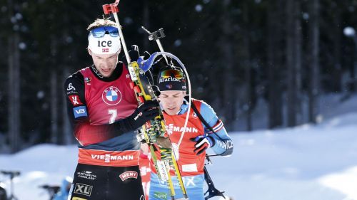 Laegreid is scary, his is the world title of the Individual: Peiffer and Dale beaten, blues far away