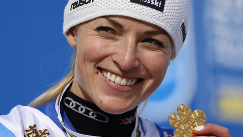 Lara Gut-Behrami is the woman of the Cortina World Cup. Shiffrin could overtake her with the last race ...