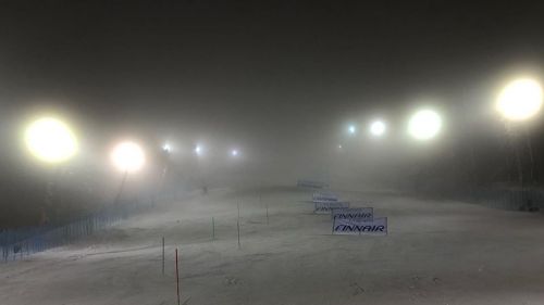 Everything is ready in the "darkness" of Levi: from 10.15 am LIVE with us the 1st round of the men's slalom