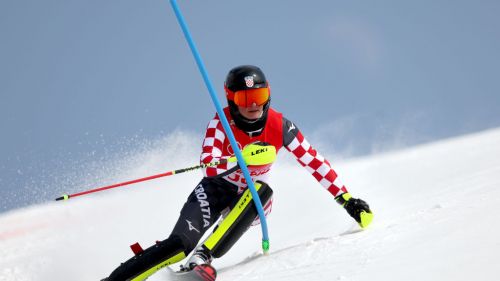 Zrinka Ljutic is the new jr slalom world champion: Annette Belfrond grand fifth