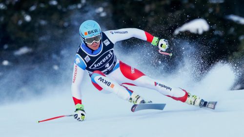 Nils Mani takes the FIS descent of Sella Nevea: stage of the Italian GP at Benjamin Alliod