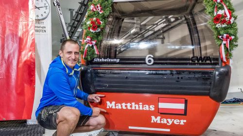 Another gondola in Kitzbuehel for Matthias Mayer: "I can't wait to dive back on the Streif"