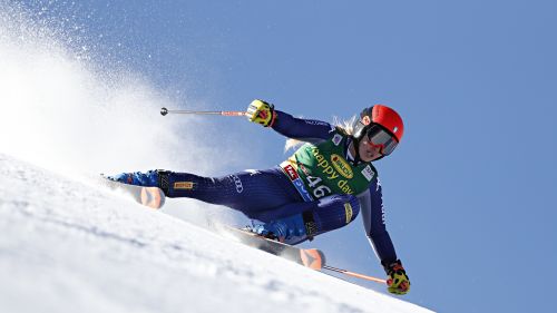Roberta Melesi back on skis: two months after the crash in Colorado, here she is at Piani di Bobbio