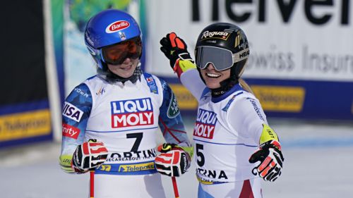 Lara and Mikaela, what a show! Gut-Behrami's gold: "If they had told me 4 years ago ..."