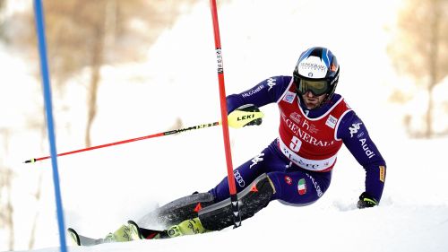 Bitter sweet slalom for the blues on Aloch: Moelgg is 2nd, but Covid hits the national team