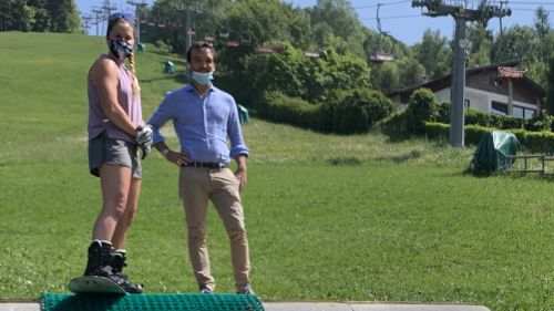 Tegola per lo snowboard azzurro: almeno un mese di stop per Mirko Felicetti