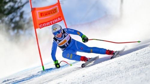 Elena Curtoni opens the 2nd round of Garmisch: Brignone with 9, Nadia Delago with 15 on the eve of the race