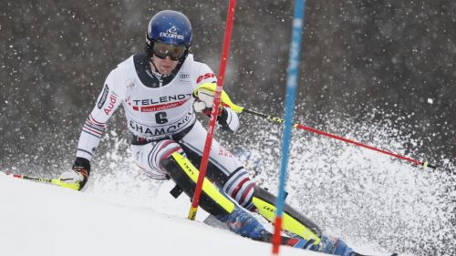 LIVE from Chamonix for the 2nd round of the slalom: Noel and Zenhaeusern at the attack of Schwarz