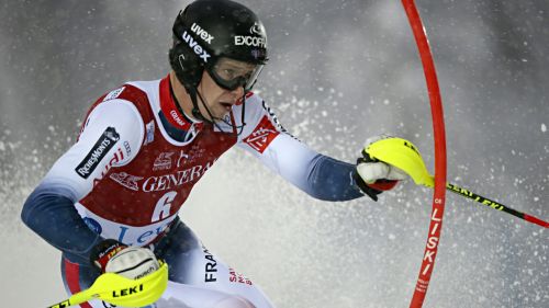 The new startlist for the men's slalom in Val d''Is re: Pinturault with the 1, Moelgg 9, Gross 13