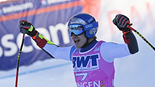 Overpower Odermatt, the "coppone" is already close: "Che super-g". And Janka decided to retire