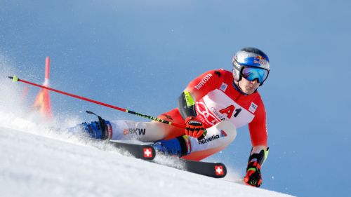 Dominik Paris allenamenti in Alto Adige