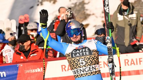Domme in red again and now ... Kitz: "I saw Feuz on TV, I knew I could beat him but at the Hundschopf ..."