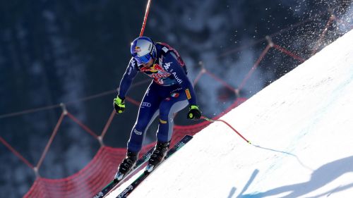 "Domme" smiled again, on the Streif the confirmation after Bormio: "Saturday we will have fun"