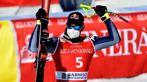 The last pre-world super-g in Garmisch: Innerhofer (17) and Paris (19) forced to high numbers
