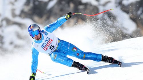 Cortina 2021, Dominik Paris is a beast on the "Vertigo": first test dominated by the blue jet