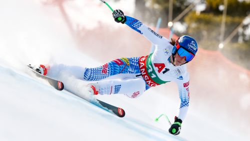 Second part of the camp for Petra Vlhova at the Stelvio: further tests after two days of rest