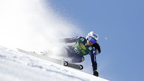 Gorgeous Karoline Pichler! In Livigno he returns to a podium in the European Cup, he is 3rd in the first giant