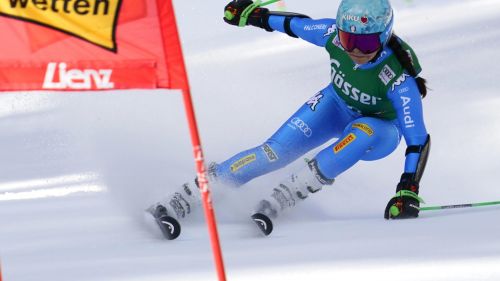 Blue poker in Val di Fassa, Pichler thinks about speed and gives up on the giant from Kranjska Gora