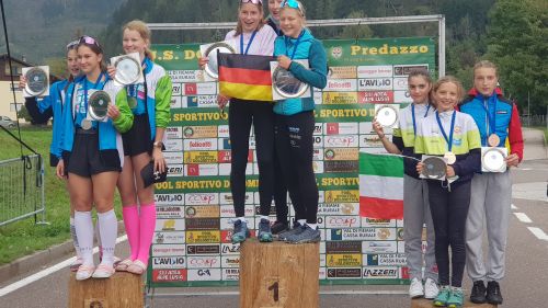 La squadra azzurra maschile di fondo impegnata negli allenamenti tra Ramsau e Val Senales