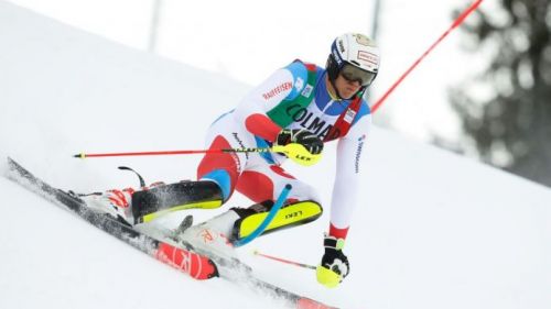After the first victory in a cup slalom, now Zenhaeusern is looking more and more ... high!