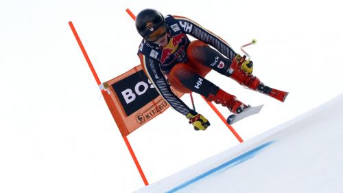 European Cup: Canada again in Saalbach, without Crawford here is Jeffrey Read. Faith Simoni in the 15