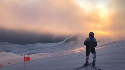 The dawn on the skis of Viktoria Rebensburg: the German starts from Saas Fee the run-up to the "giant" poker in the Cup