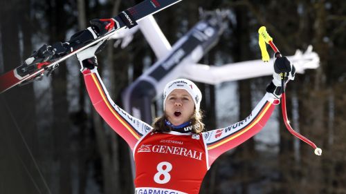 "You never imagined such a race." All Rebensburg's joy at home triumph