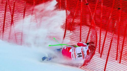 The career could have ended on the Stelvio: the crusader of the right knee was skipped