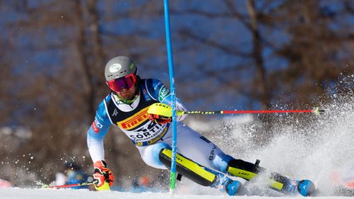 World junior, the new world champion in slalom is Benjamin Ritchie. All out of the blues