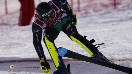 Tommy Sala is close to his second podium in giant slalom: he is 5th in Zinal on the day of Simonet's encore