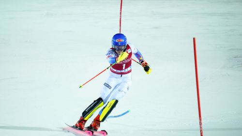 Shiffrin and the "46" in his Killington! Extraordinary Mikaela, Vlhova is wrong and is second