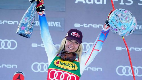 Shiffrin already with a margin in the specialty cup, Hector in the first group for the second giant