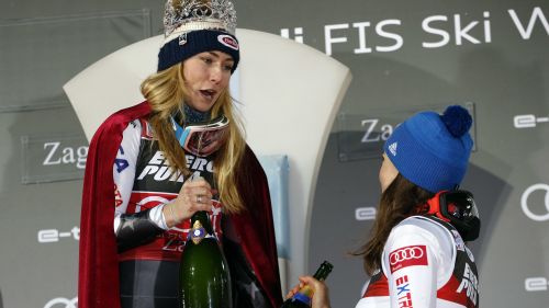 In Zagreb we start again with Shiffrin on the hunt for records and Vlhova chasing her. The fourth seasonal slalom on Saturday