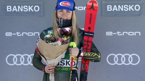 Another acknowledgment for Mikaela Shiffrin: her for the fourth time the "Beck International Trophy"