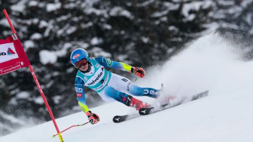 Shiffrin in front, Bassino and Hrovat glued: that first round of the final giant of Lenzerheide