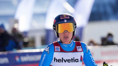 Test number 1 on the "Oreiller-Killy", Goggia chooses 11: nine blue on the track on Thursday