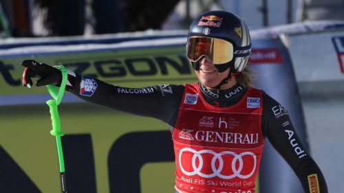 Goggia definitely satisfied with the approach: "Visibility flat, but I immediately felt a good feeling"