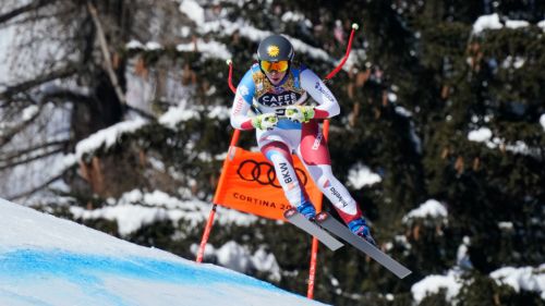 European Cup: Jasmina Suter dominates the first super-g in Val di Fassa, blue distant