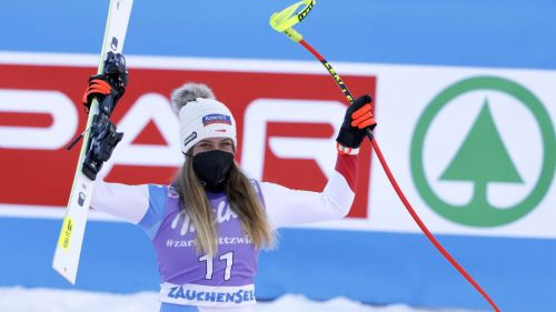 Corinne Suter, opportunity seized: "I skied with my mind free from the Olympics. I'm sorry for the injured"