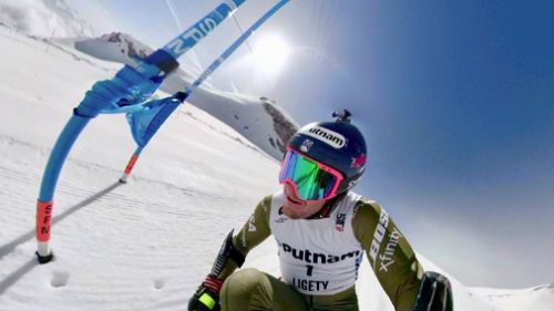 What does Ted Ligety do? Take advantage of the opening of the Stelvio for the first material tests towards the new season