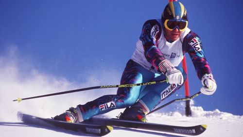 The second edition of the "Myths of Sport" opens with Alberto Tomba: today as a gift with SportWeek