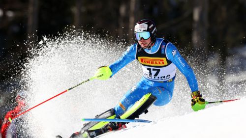 Alex Vinatzer's Easter? Always on the slopes, in his Val Gardena in dream conditions