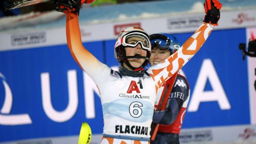 Vlhova finalmente lassù, un tris 