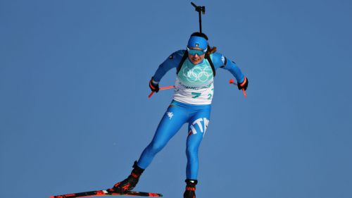 The blue biathlon closes with Wierer's only bronze: 