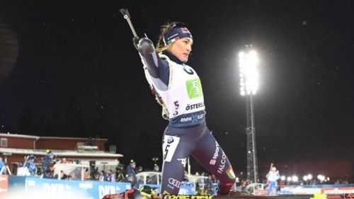 Dorothea Wierer also wins the Sprint in Hochfilzen