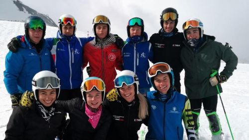 Serra and Tentori at the helm of the boys of the Central Alps: off to the season on the snow of the Stelvio
