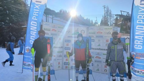 Corrado Barbera is confirmed: he is the slalom of the Grand Prix Italia on the snows of Val di Fassa