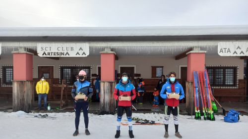 The two days of Artesina rewards Corrado Barbera and Melissa Astegiano in the FIS NJR slalom