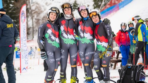 The Azzurri also dominate race-2 in Ponte di Legno: it's a double with Zenere ahead of Platino!